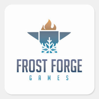 Cuadrada Pegatina de Froge Forge Games Square