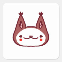 Pegatina de gato de payaso