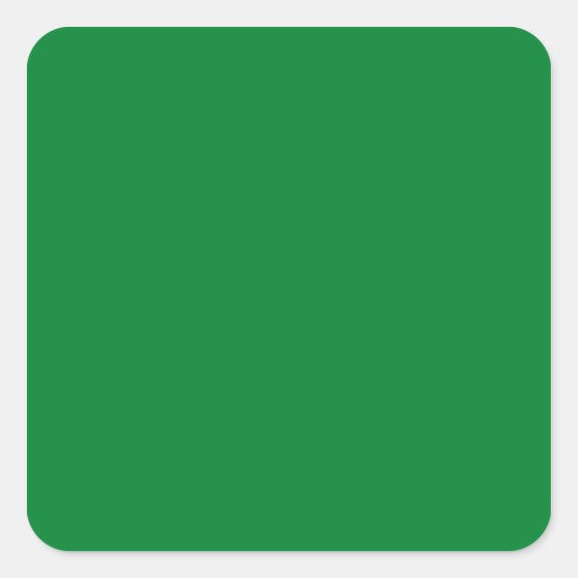 Cuadrada Pegatina de la bandera de Libia (Anverso)