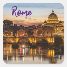 Pegatina de la Basílica de San Pedro Roma Italia