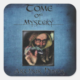 Cuadrada Pegatina de la cala Tome Mystery