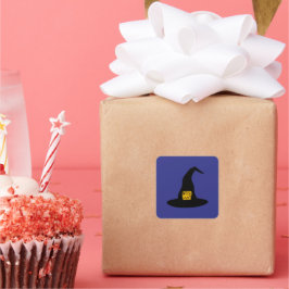 CUADRADA PEGATINA DE LA CAZA DE BLANQUEO