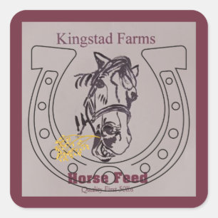 Cuadrada Pegatina de la fuente sonriente de amapola