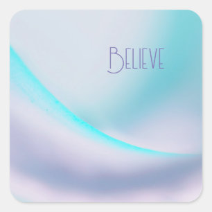 Cuadrada pegatina de la Plaza de los Colores Tranquilizador