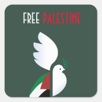 Pegatina de la Plaza Libre de Palestina | Solidari
