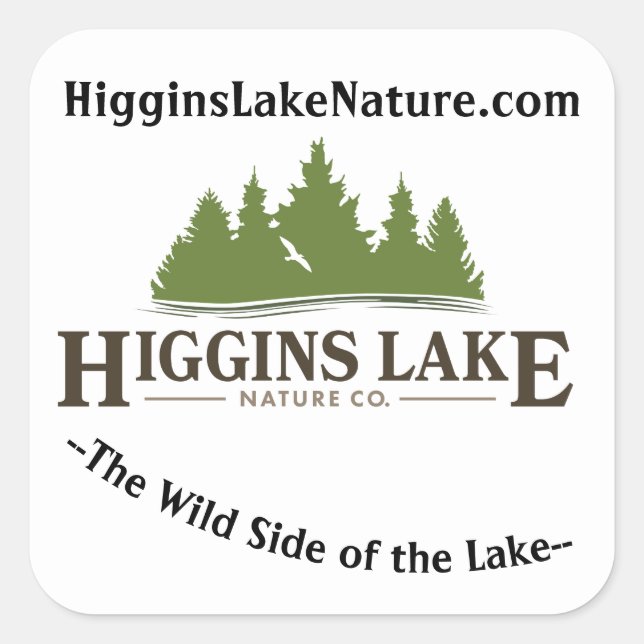 Cuadrada Pegatina de logotipos (Anverso)