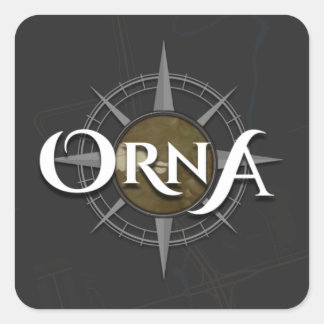 Cuadrada Pegatina de logotipos