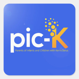 Cuadrada pegatina de pic-KSquare