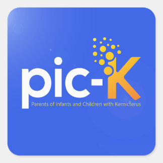 Cuadrada pegatina de pic-KSquare