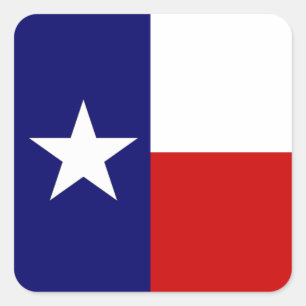 Cuadrada Pegatina de promoción de viajes de estado de estre