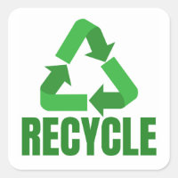 Pegatina de ReCycle