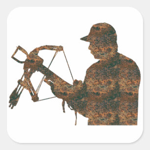 Cuadrada Pegatina de Rost Armbrust