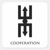 Pegatina de Símbolo de Cooperación (Nteasee) Adink