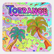 Pegatina de Torrance Vacation Target