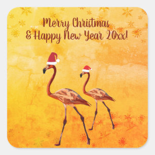 Cuadrada Pegatina de vacaciones