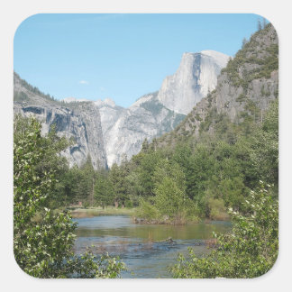 Cuadrada Pegatina de Yosemite