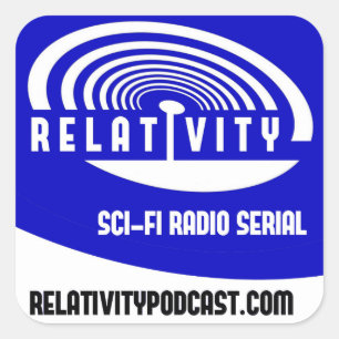 Cuadrada Pegatina del "Album Art" de la RELATIVIDAD
