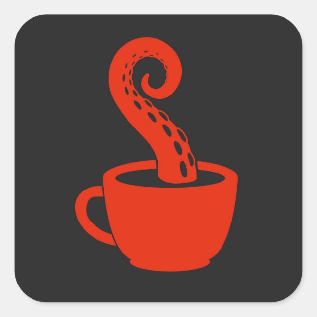 Cuadrada PEGATINA del logotipo BLC, negro (Anverso)