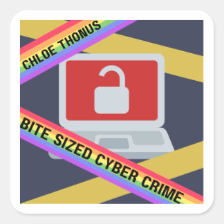 Cuadrada Pegatina del orgullo gay