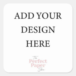 Cuadrada Pegatina favorito, 1,5 pulgadas