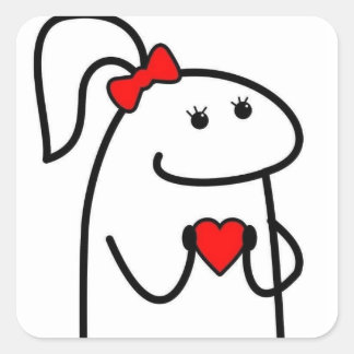 Cuadrada Pegatina ir