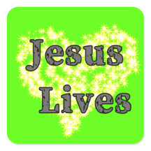 Pegatina Jesús Vive 