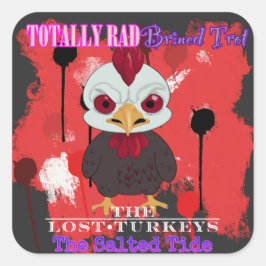 Cuadrada Pegatina Lost Trotters 2024