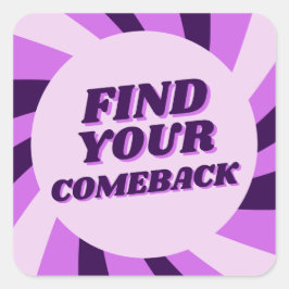 Cuadrada Pegatina para portátiles