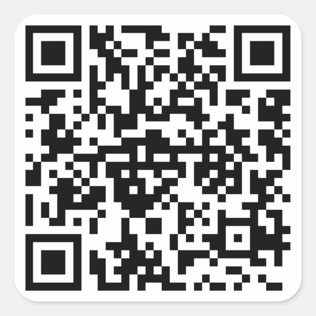 Cuadrada Pegatina pequeña 3,8 cm (20 per arco) (Anverso)