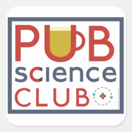 Cuadrada Pegatina PSC