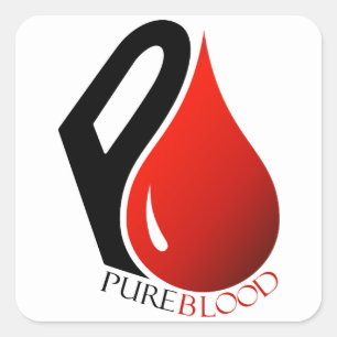 CUADRADA PEGATINA PUREBLOOD SQUARE