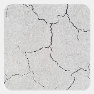 Cuadrada Pegatina rayado