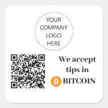 Personalizable Aceptamos consejos en Pegatina de B