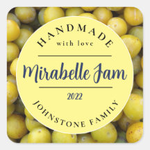 Personalizable Mirabelle Jam Pegatina