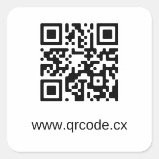 Cuadrada Personalizado Pegatina cuadrado