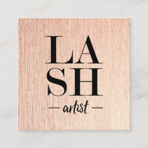 Cuadrada Plantilla de la tarjeta de visita del ARTISTA del