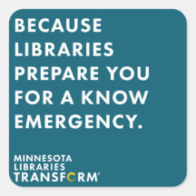 Porque conoce al Pegatina cuadrado Verde azulado