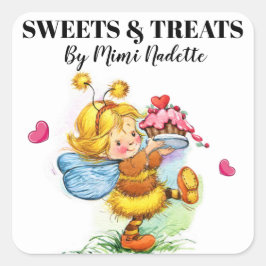 Cuadrada Precious Baking - Pegatina de cocina