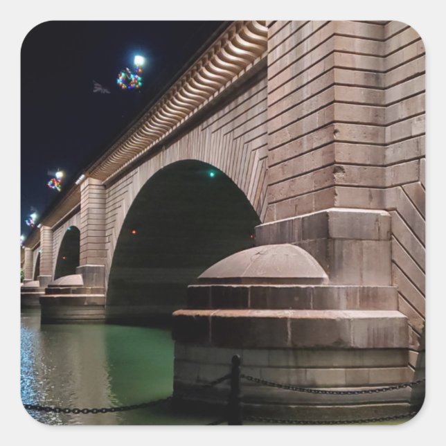Cuadrada Puente de Londres, Pegatina del lago Havasu (Anverso)