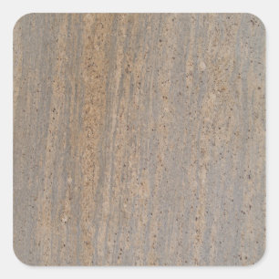 Cuadrada Rusty Brown Marble Square Pegatina