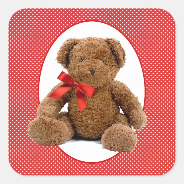 Cuadrada Sam Pegatina (Anverso)