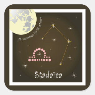 Cuadrada Stadaira 24 23 pegatina october settember fin