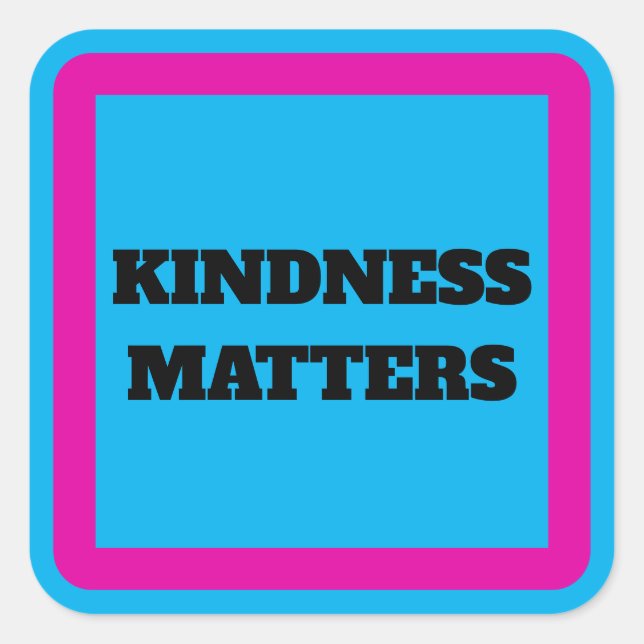 Cuadrada SU MENSAJE, editar texto, Rótulo Pegatina cuadrado (Anverso)