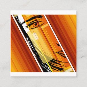 Cuadrada Tarjeta de visita