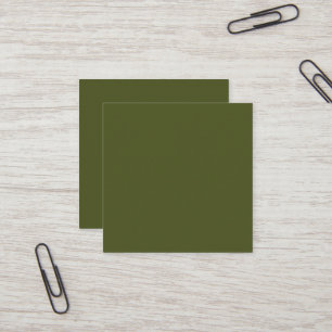 Cuadrada Tarjeta de visita de la Plaza Verde del Ejército