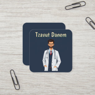 Cuadrada Tarjeta de visita de Tzavut Danem