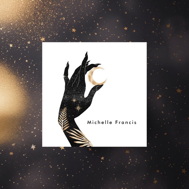 Cuadrada Tarjeta de visita Mysmic Cosmic Square (Subido por el creador)