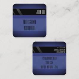 Cuadrada "Tarjeta de visita n.o 14 al estilo de la tarjeta 