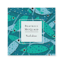 Tarjeta de visita Naumming Fish Travel