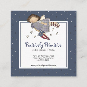 Cuadrada Tarjeta de visita Primitive Stars